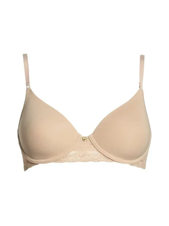 🆕NATORI Bliss Full Underwire T-Shirt Bra 36C Nude Beige #721154 - Picture 5 of 9
